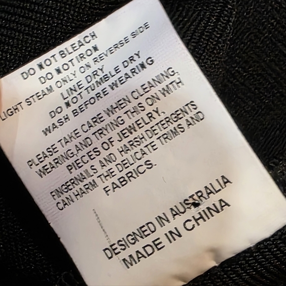 ELLIATT POSEY ONE SHOULDER DRESS BLACK M - Picture 7 of 8